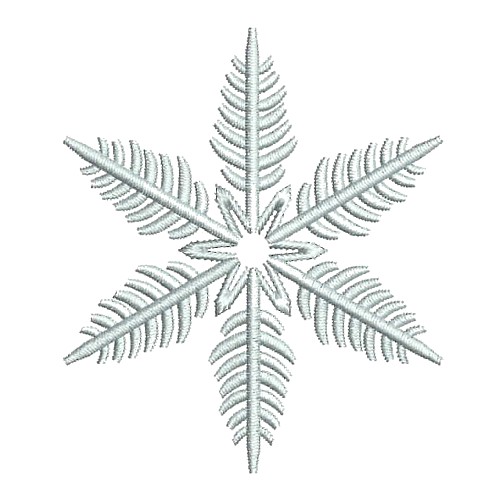 snowflake machine embroidery design needle passion embroidery npe